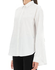 Toteme - Oversized Organic Poplin Shirt