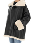 Toteme - Oversized Shearling Jacket