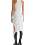 Courreges - Pleat Dress With Midi Length