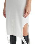 Courreges - Pleat Dress With Midi Length