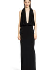 Magda Butrym - Plunge Halter Jersey Gown