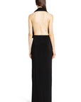 Magda Butrym - Plunge Halter Jersey Gown