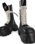 Rick Owens - Porterville Army Mega Tractor Boots