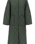 Ganni - Quilted Midi Coat