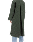 Ganni - Quilted Midi Coat