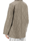 Ganni - Quilted Oversized Coat