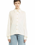 Toteme - Raglan Sleeve Cashmere Shirt