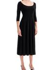 Norma Kamali - Reversible V-Neck Dress