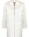 Ganni - Ripstop Quilt Midi Jacket