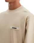 Jacquemus - 'Round Neck Sweatshirt With Gros Grain