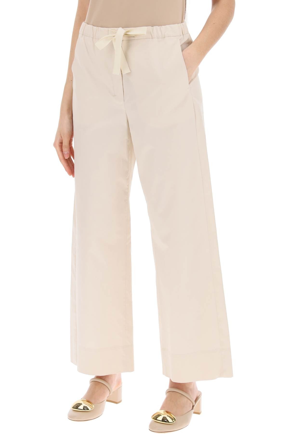 'S Max Mara - Cropped Silver Pants - Princess Attitude