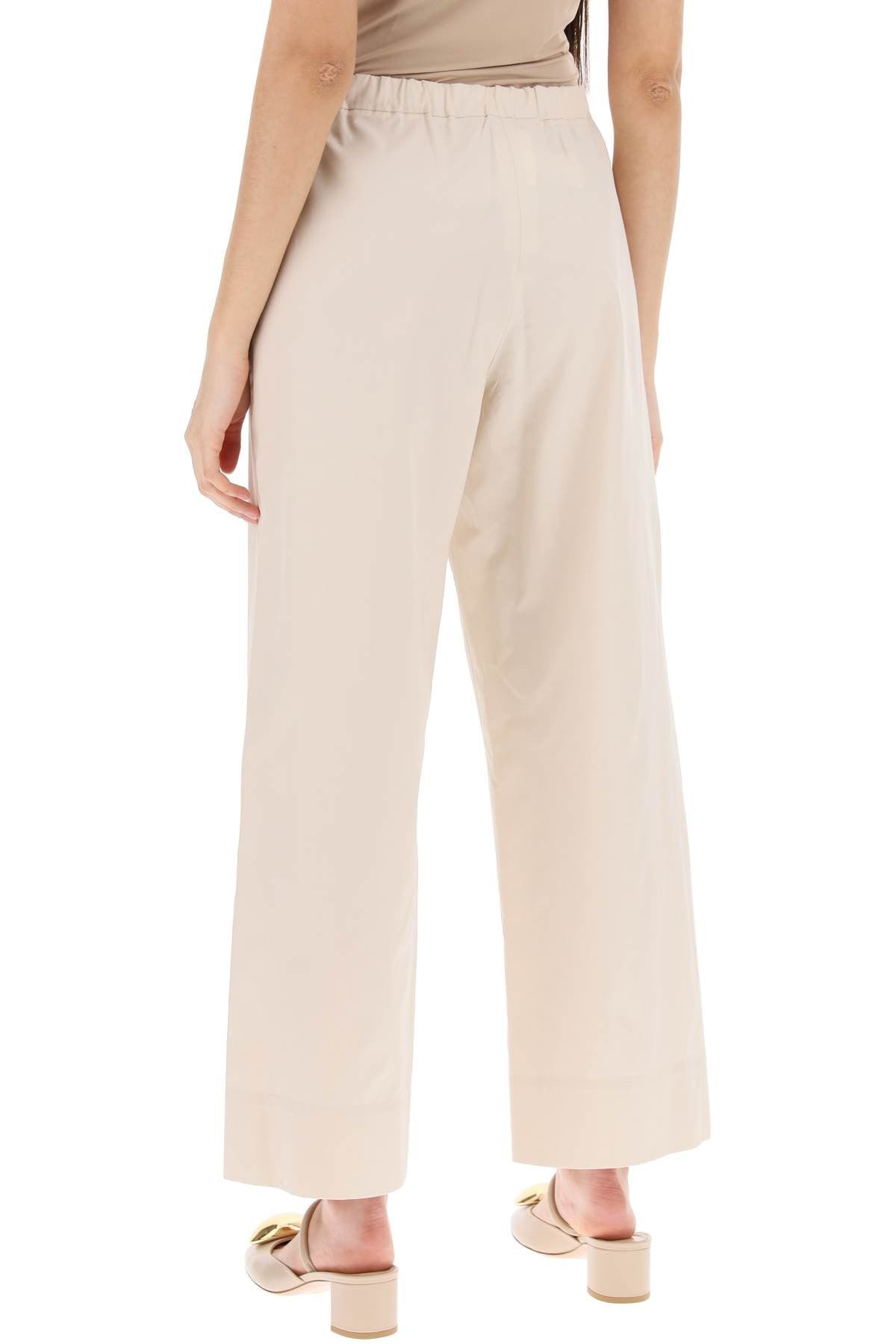 'S Max Mara - Cropped Silver Pants - Princess Attitude