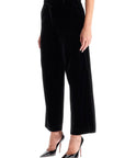 'S Max Mara - 'Cropped Velvet Pants In 'S - Princess Attitude