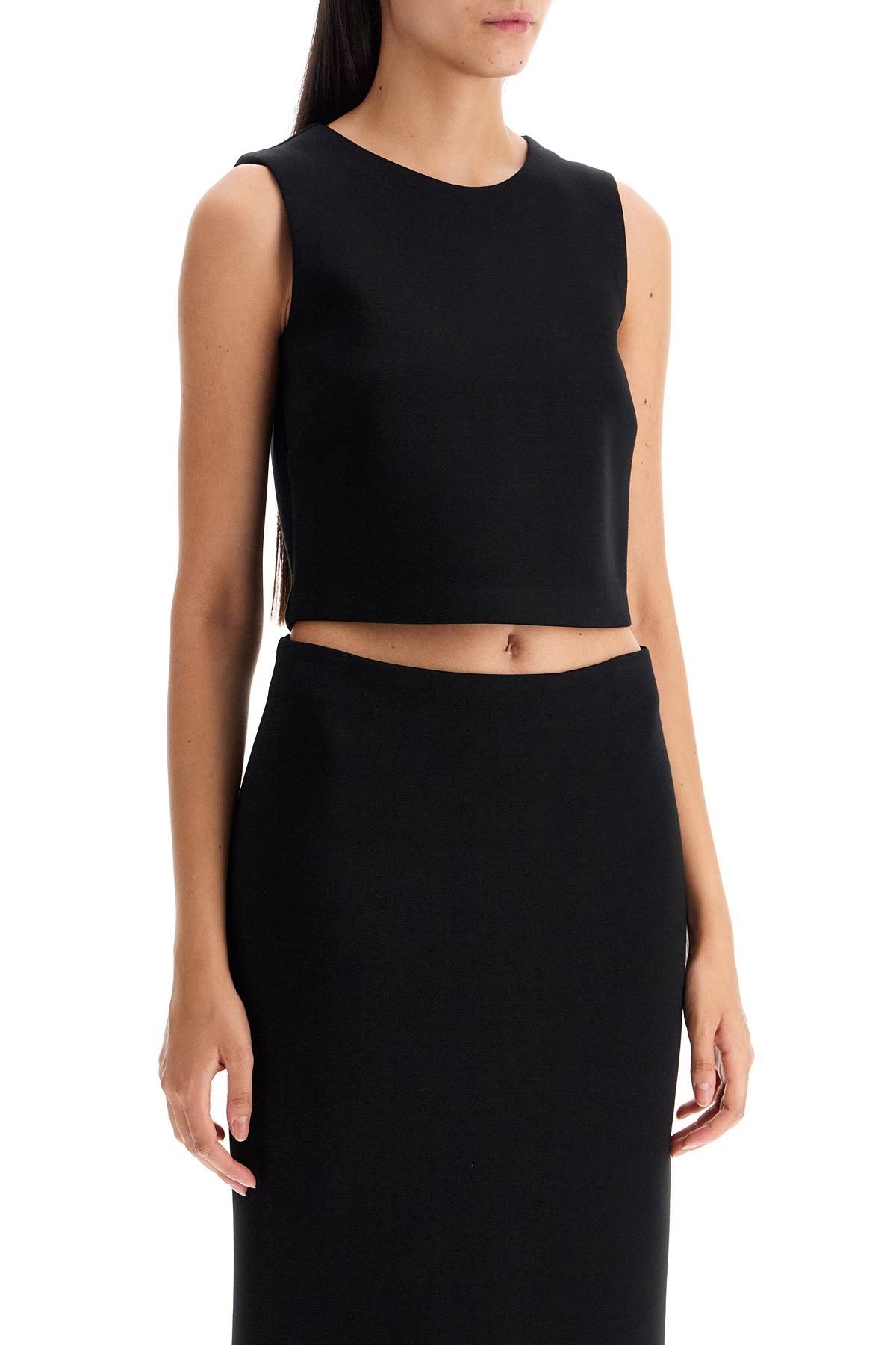 'S Max Mara - 'Dazzy' Jersey Scuba Crop - Princess Attitude