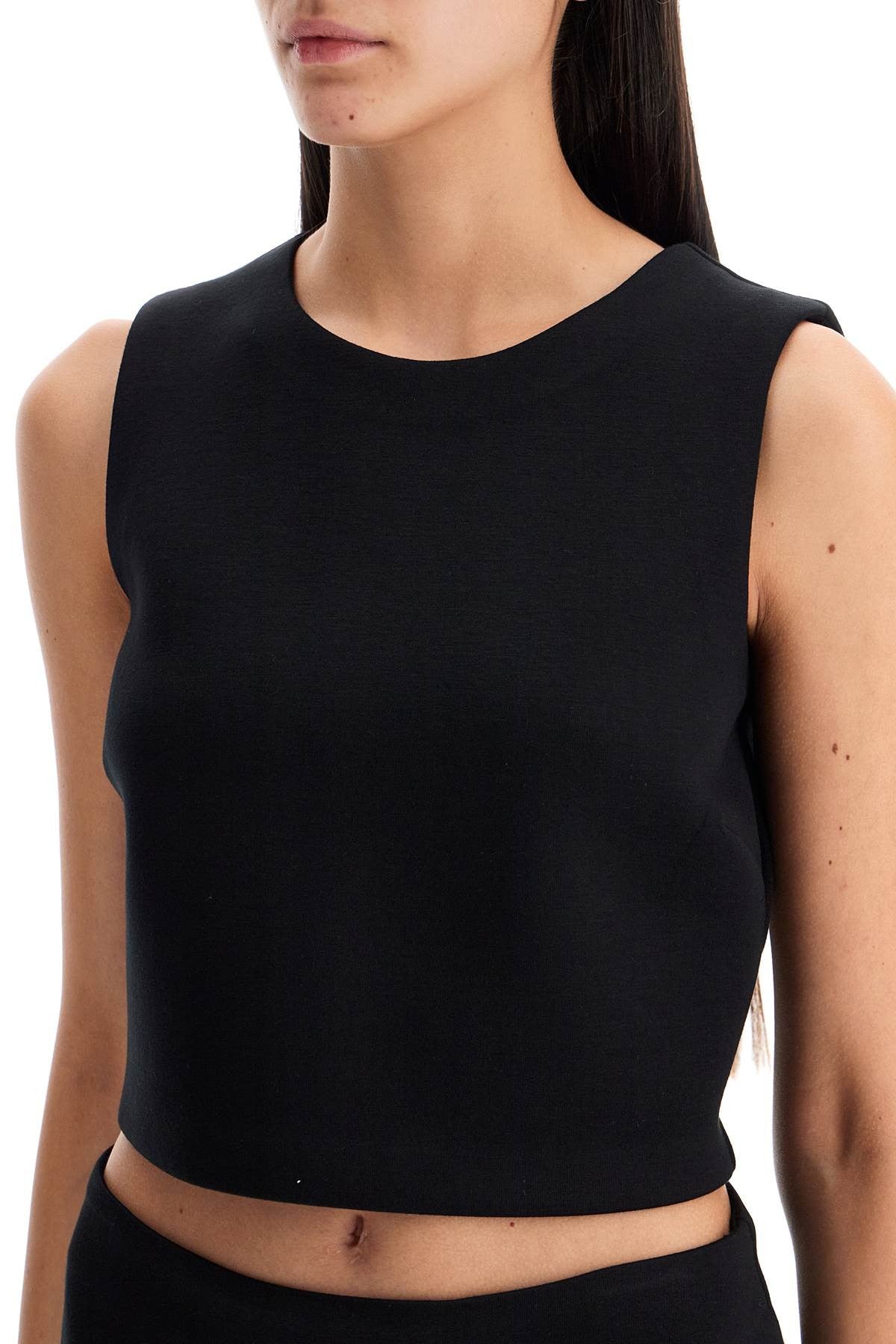 'S Max Mara - 'Dazzy' Jersey Scuba Crop - Princess Attitude