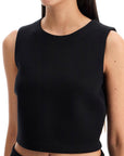 'S Max Mara - 'Dazzy' Jersey Scuba Crop - Princess Attitude