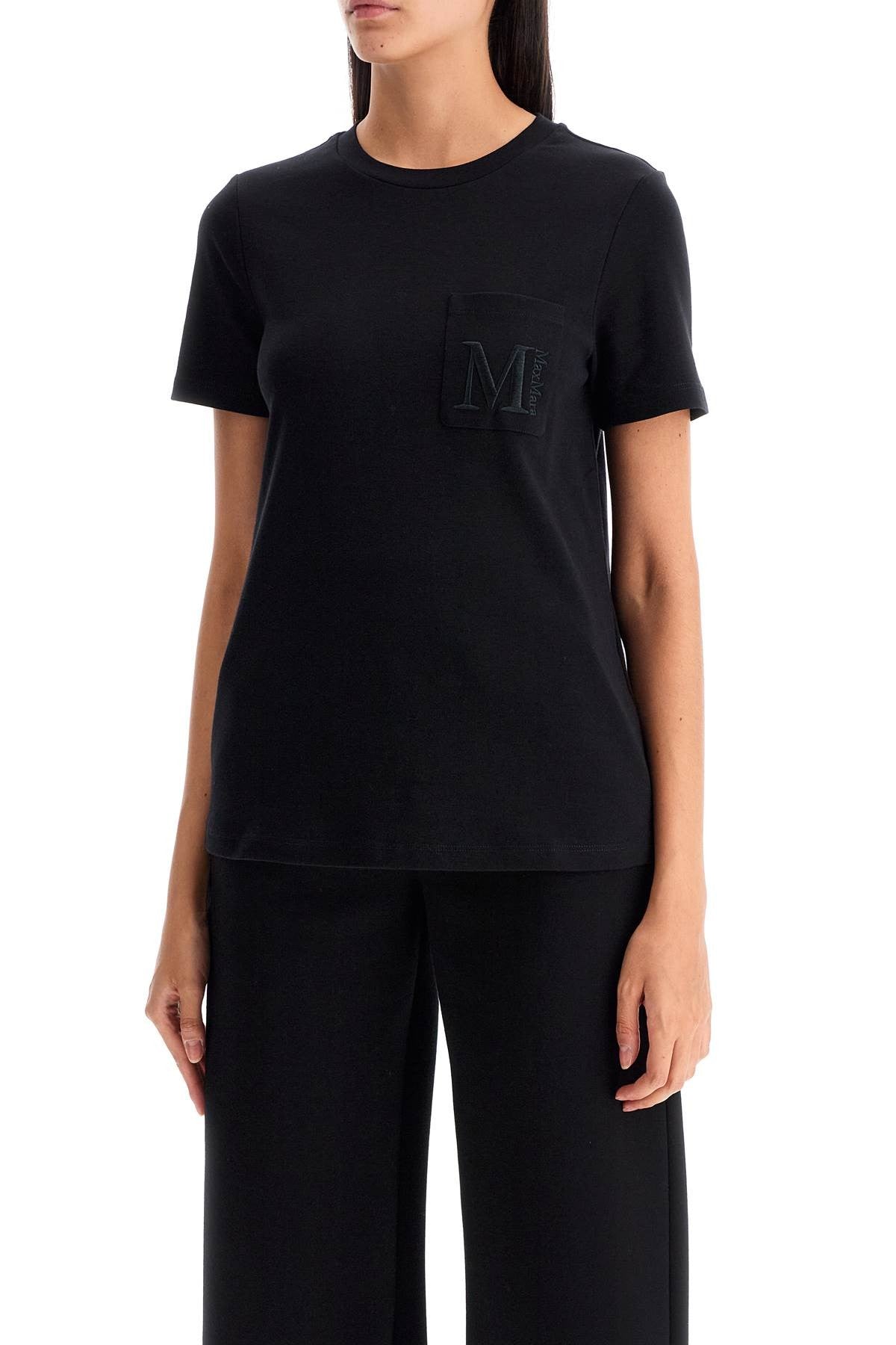 'S Max Mara - Embroidered Pocket Madera T - Princess Attitude