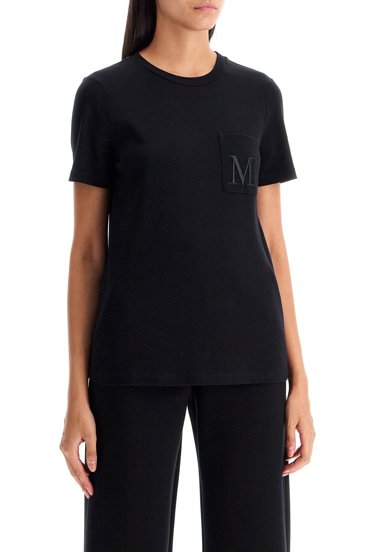 'S Max Mara - Embroidered Pocket Madera T - Princess Attitude