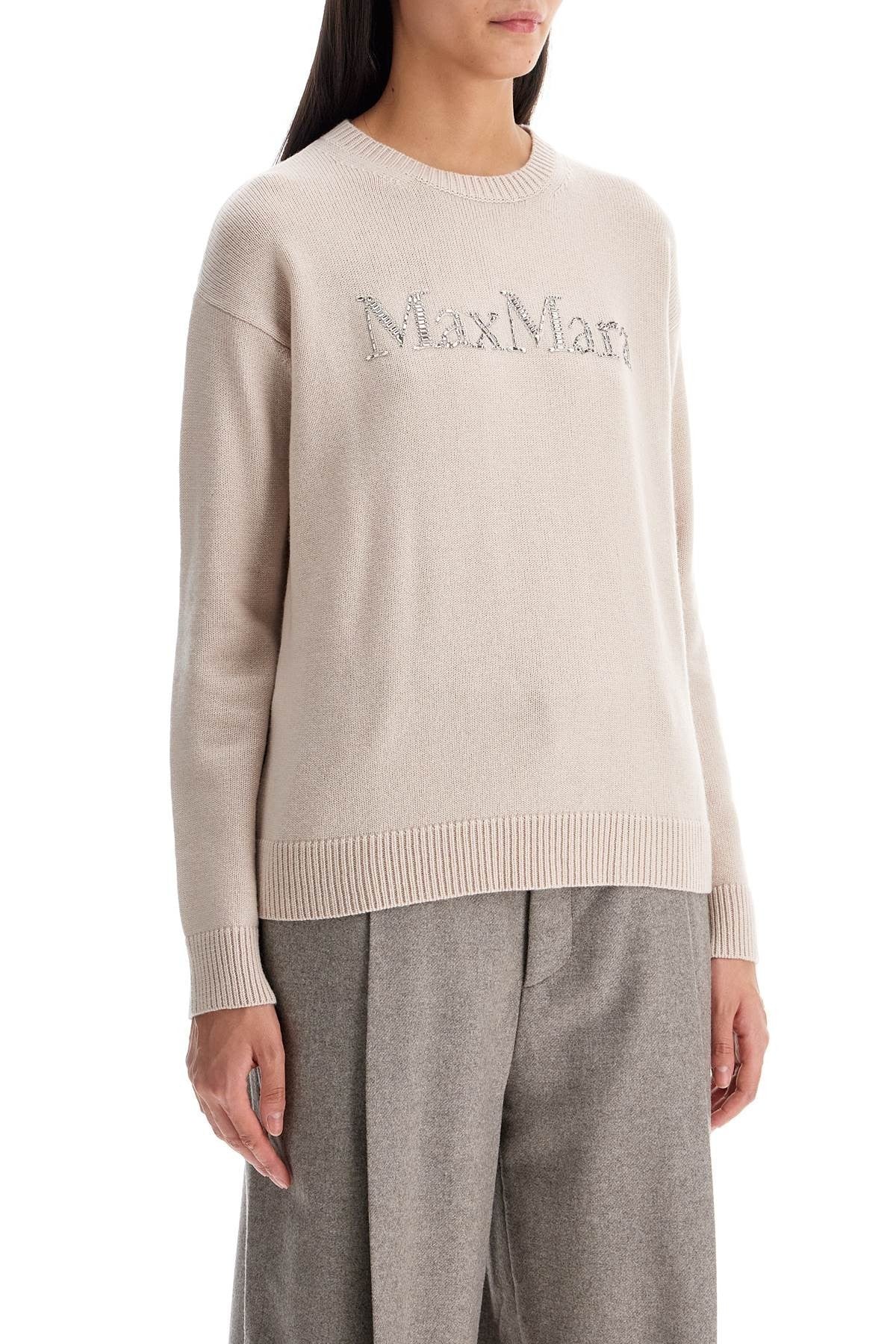 'S Max Mara - 'Kassel' Strass Logo - Princess Attitude