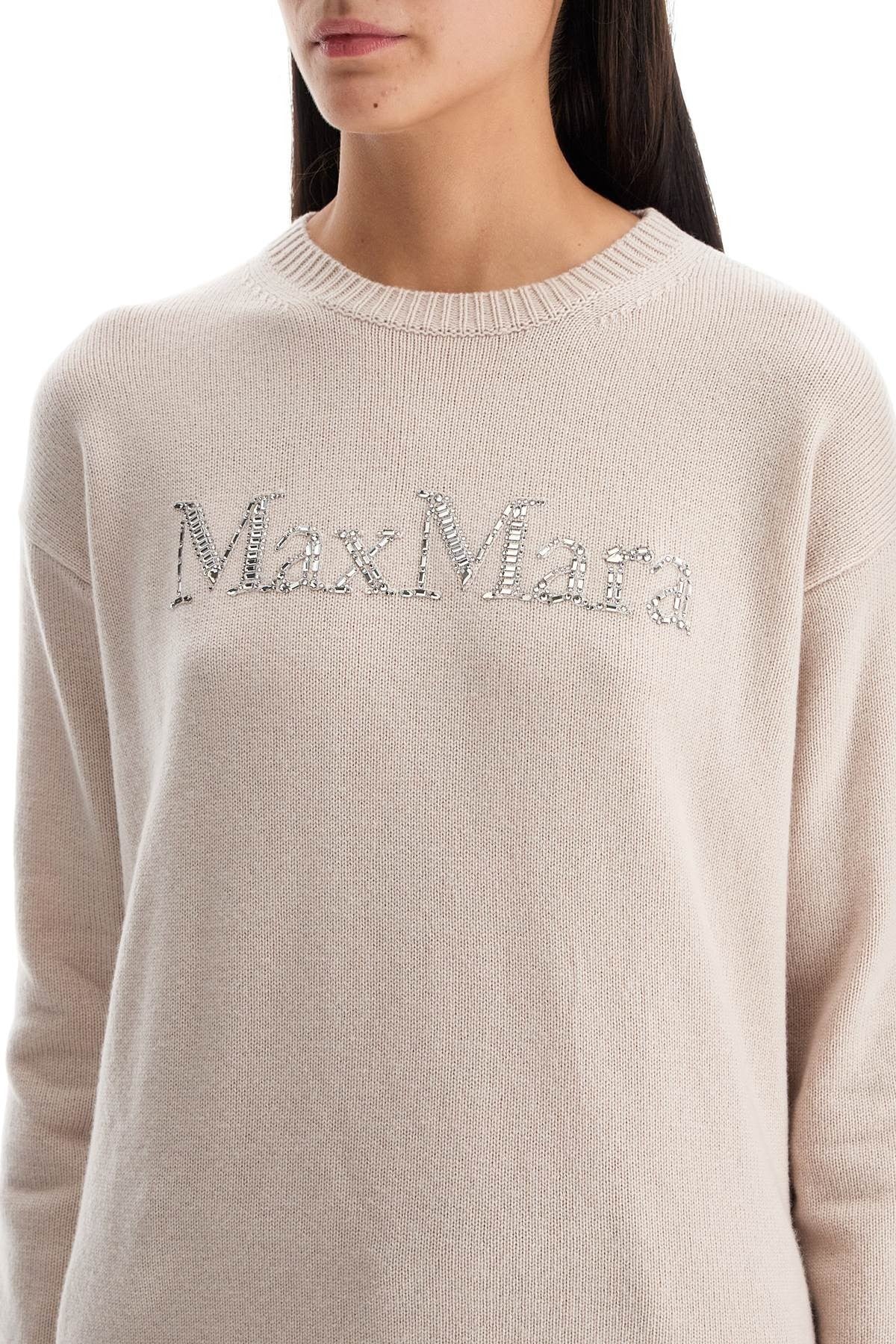 'S Max Mara - 'Kassel' Strass Logo - Princess Attitude