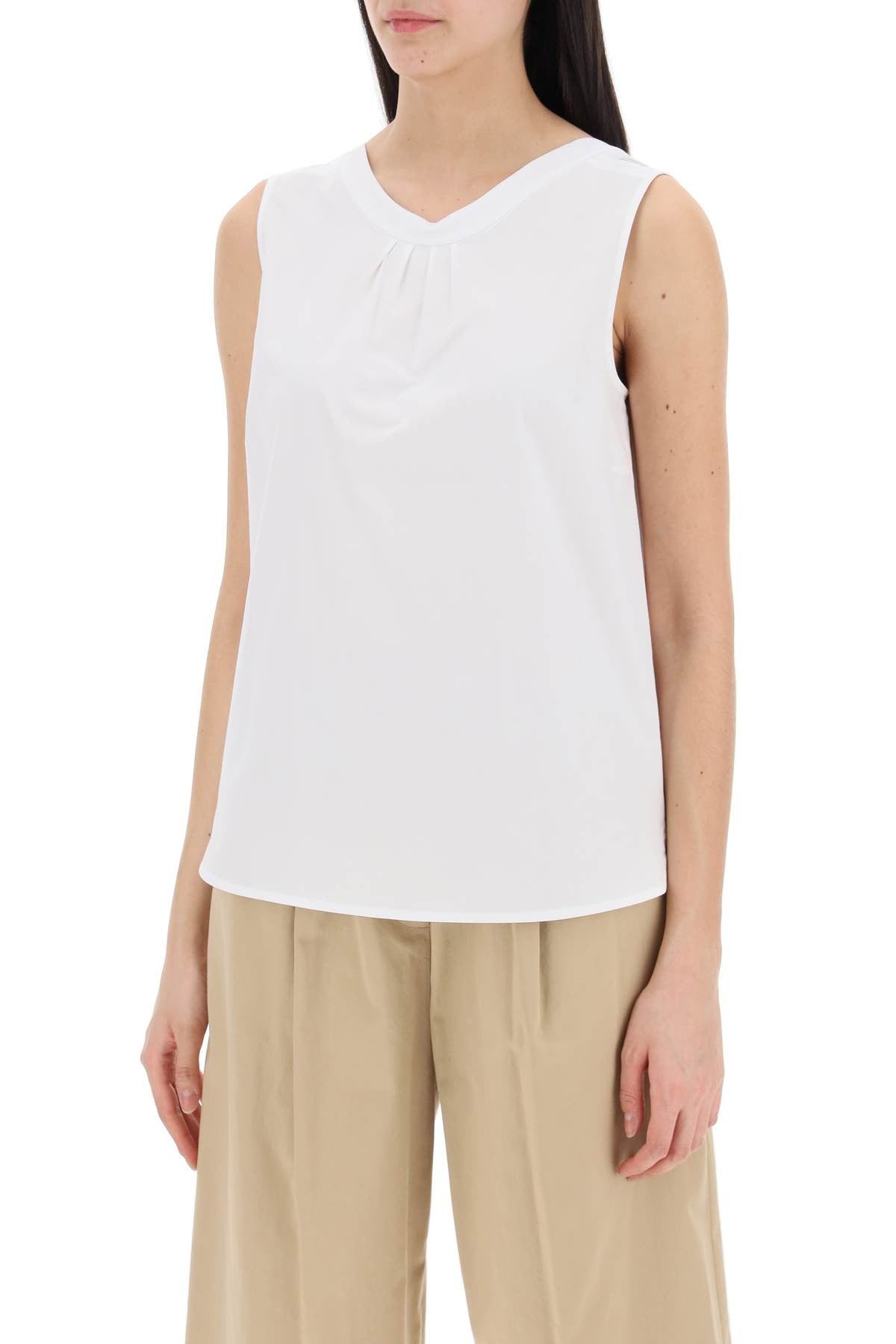 'S Max Mara - "Ofelia Sleeveless Poplin - Princess Attitude