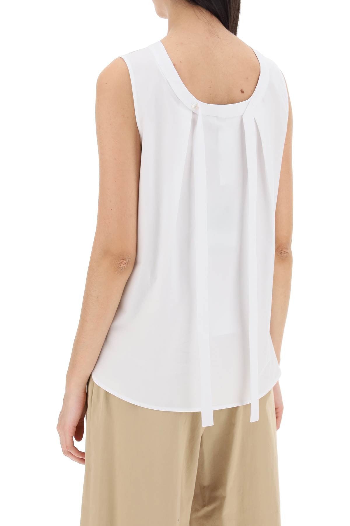 'S Max Mara - "Ofelia Sleeveless Poplin - Princess Attitude