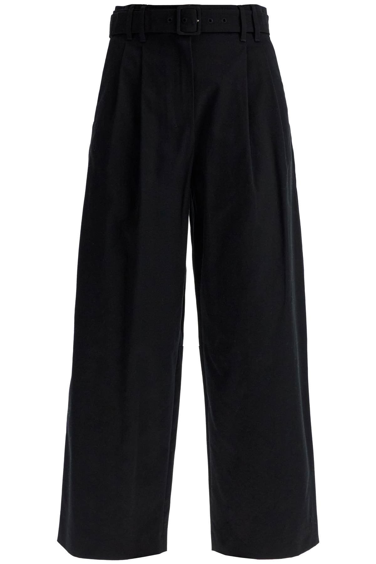 'S Max Mara - Wide Gabardine Trousers With - Princess Attitude