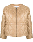 Ganni - Shiny Quilt Jacket