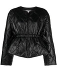 Ganni - Shiny Quilt Jacket