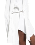 Mugler - Shirt Dress With Chain