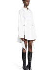 Mugler - Shirt Dress With Chain