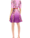 Saloni - "Silk Mini Dress Tabith