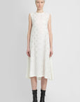 Raf Simons - Sleeveless Wide Polkadot Dress In Silk