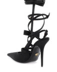 Versace - Slingback Pumps With Gianni Ribbon Bows