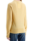 Toteme - Soft Yellow Cashmere Sweater Crew Neck