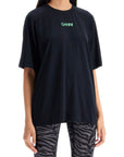 Ganni - Sporty Mesh T-Shirt For