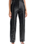 Toteme - Straight Leather Pants For Men