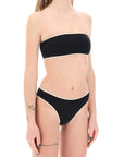 Toteme - Strapless Bikini Top With Contrasting Edges