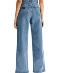 Ganni - Stretch Denim Andi Jeans In Italian