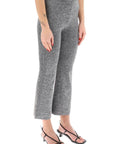 Ganni - Stretch Knit Cropped Pants