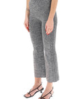 Ganni - Stretch Knit Cropped Pants