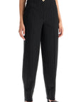 Ganni - Striped Tapered Trousers