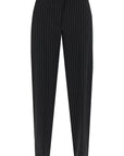 Ganni - Striped Tapered Trousers