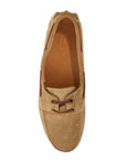 Tod'S - Suede Biscuit Leather Loafers With Rubber Sole