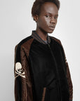 Mastermind World - Velvet Skull Varsity Blouson