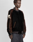 Mastermind World - Velvet Skull Varsity Blouson