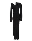 Victoria Beckham Asymmetric Ruched Dress