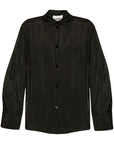 Ganni - Viscose Habotai Oversize Shirt