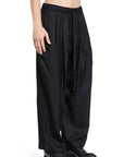 Ziggy Chen - Viscose Rayon Drawstring Trousers