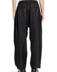 Ziggy Chen - Viscose Rayon Drawstring Trousers